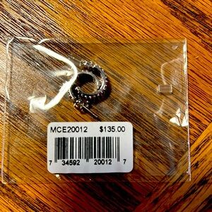 Ruby gemstone earrings